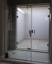 Double header slider